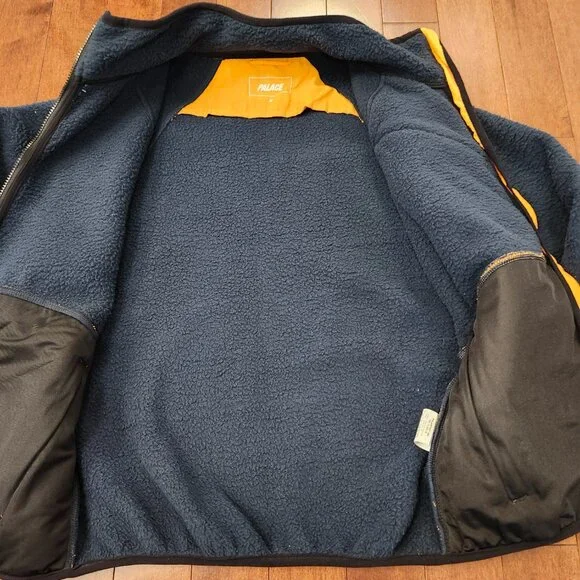 Palace Skateboard Polartec Polar Fleece Tech Jacket men's size medium - Picture 3 of 10